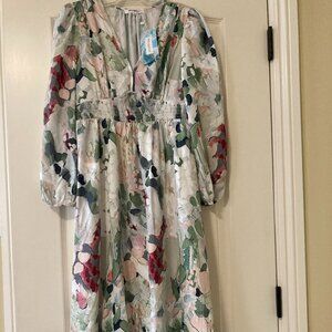 Boho Floral Maxi Dress